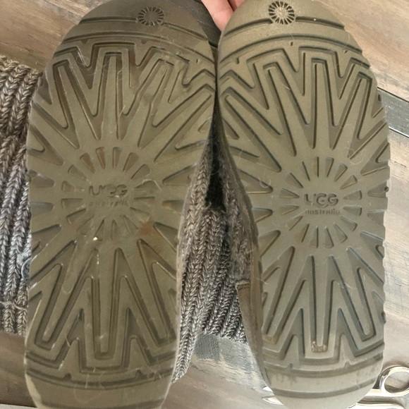 UGG taupe knit button boots! - Picture 9 of 12